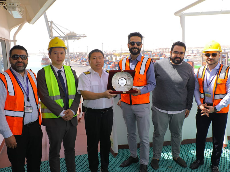 DP World in Sokhna receives first vessel from Chinese line CULines ...