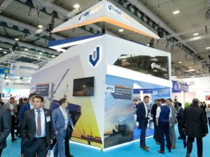 The Bahri pavilion at Breakbulk Europe 2019