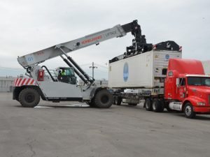 Kone Cranes at Port of Wilmington, Delawrae, USA