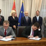 The P&O Ports and Port of Novi Sad agreement signing ceremony