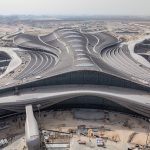 Work nearing completion at the Midfield Terminal Complex in Abu Dhabi