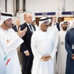 HE Dr. Abdullah Belhaif Al Nuaimi with officials at BreakBulk 2019