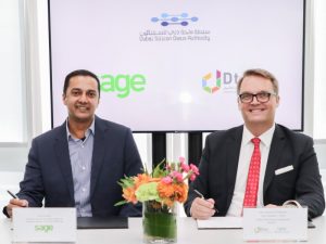 The DTEC & Sage agreement signing ceremony