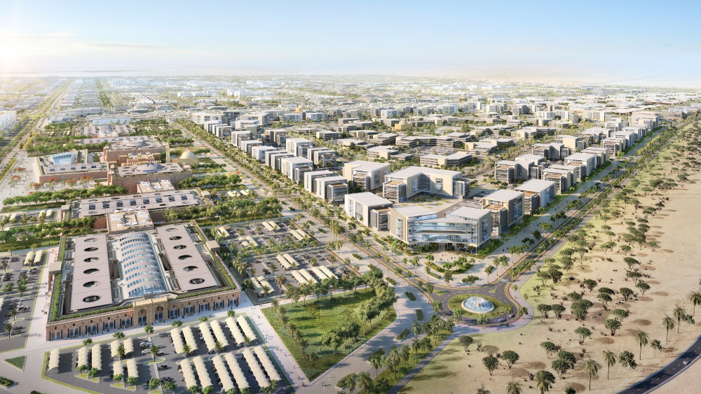 Khazaen Economic City masterplan development model