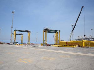 King Abdullah Port's operational capacity will be enhanced by the installation of the new cranes