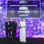 Farooq Shaikh, CEO, LogiPoint receives the award