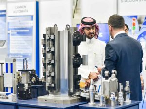 Visitors check out an exhibitor at SPS Automation 2019