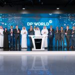 The DP World bell-ringing ceremony at Nasdaq Dubai