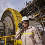 An engineer at work at EGA's Al Taweelah Plant