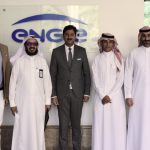 ENGIE and GCC-Lab officials pose for a group photograph