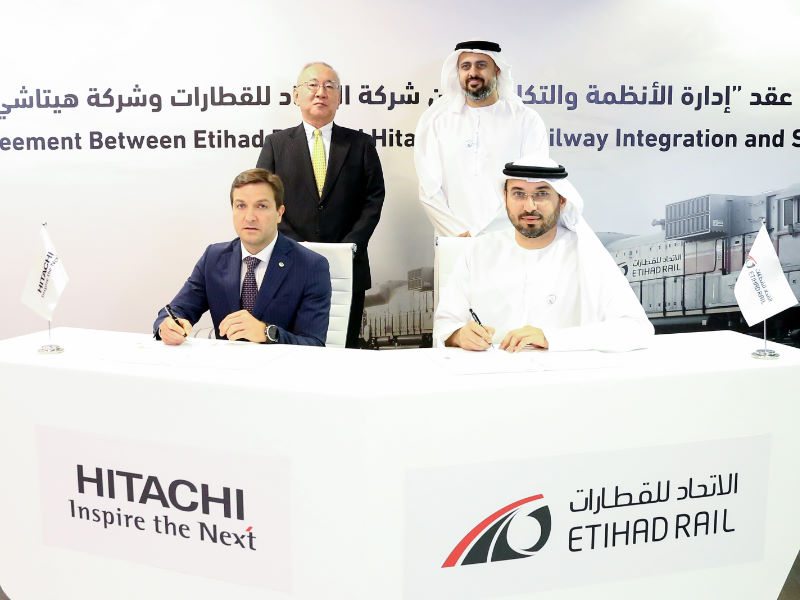 Etihad Rail awards contract for systems and integration to Hitachi Rail ...