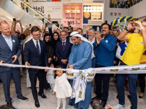 The IKEA Jebel Ali, Dubai, ribbon cutting ceremony