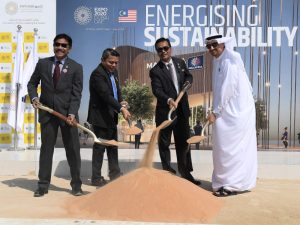 Malaysia Pavilion groundbreaking at the Expo 2020 site