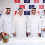 Sanad and Emirates officials sign MoU during the Dubai Airshow 2019