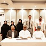 SOHAR and Matrix officials at the logistics deal signing ceremony