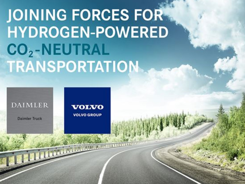 Daimler and Volvo have signed a JV