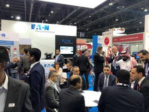 The Eaton pavilion at Intersec 2020