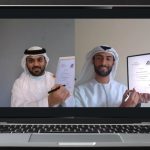 The Etihad Airways-Aldar virtual signing ceremony