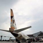 Etihad Airways Boeing 777-300ER at Havana Airport