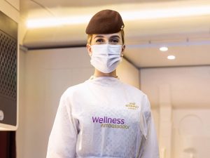 An Etihad Wellness Ambassador