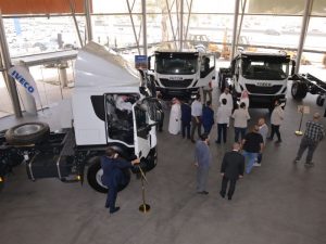 AAA's IVECO showroom in Riyadh, Saudi Arabia