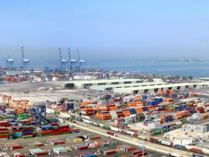 LogiPoint's bonded and re-export zone at Jeddah Islamic Port
