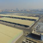 An aerial view of LogiPoint's facilities at Jeddah Islamic Port
