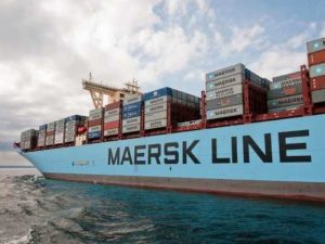 Maersk delivers empty  refrigerated containers to South-Africa