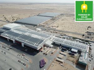 An aerial view of Mai Dubai's Factory