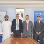 ADIB and Oman Shipping Company officials at the deal signing ceremony