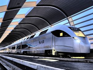 A Saudi Rail Train