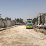 Ongoing construction work in Sharjah 10th Industrial Zone