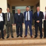 Serco ME's Phil Malem, Peter Mohring and the Baghdad Airport team at the Academy