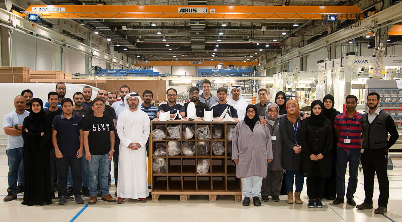 22-Strata Manufacturing, led by CEO Ismail Ali Abdulla, marks another historic milestone with the delivery of the first Pilatus PC-24 FTF shipset comprising 22 components