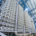 Panshot of section of the Jubail 3A plant in Dammam, Saudi Arabia