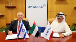 Sultan Ahmed Bin Sulayem, signed preliminary agreements with DoverTower, owned by Shlomi Fogel, the co-owner of Israel Shipyards and Port of Eilat