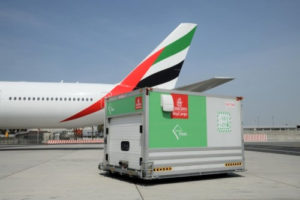 Emirates SkyCargo has innovative equipment such as Cool Dollies to ensure perishables retain their freshness