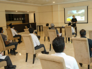 Frontline Supervisor Health, Safety and Environment training session in progress