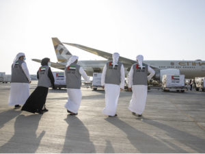 Etihad Airways transports UAE aid to Beirut