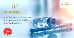 Etihad Cargo has reinforced its pharmaceutical logistics expertise with the launch of PharmaLife