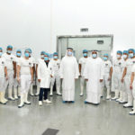 Italian Dairy Products employees pose for a picture with HFZA officials