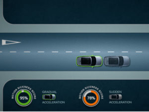 JLR-monitoring motion sickness