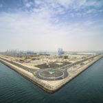 Khalifa Port aerial view