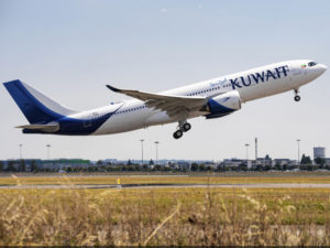 Kuwait Airways A330neo first flight