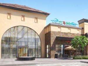 Rendering of the retail outlet in Riyadh City North