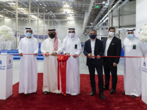 MAF Retail and Saudi Arabian officials at the inauguration of the new Fulfillment Centre in Riyadh