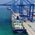 The MV Safeen Tiger at Khalifa Port