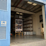 A UNHCR warehouse in IHC