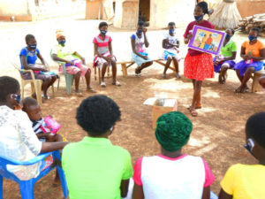 Aflateen in Ghana training adolescents