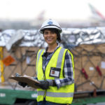 GAC staff at cargo handling yard in the airport